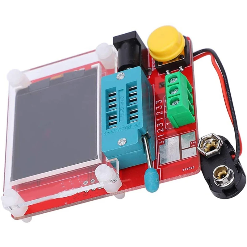 LCR-T9 ЖК-цифровой тестер транзисторов измеритель подсветки диод триод емкость ESR