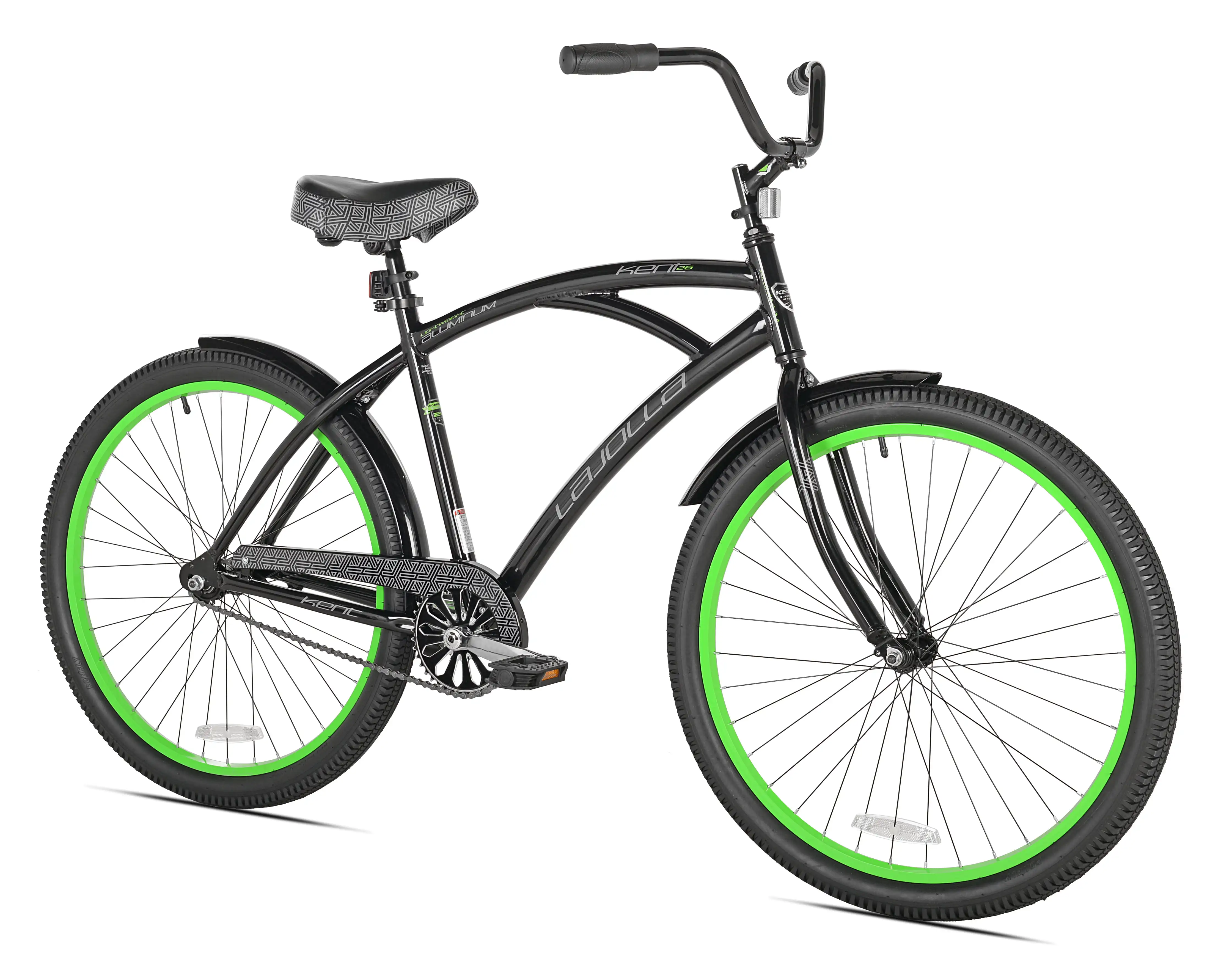 

Мужской Велосипед La Jolla Cruiser, черный/зеленый