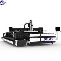 3015 1000w 2kw 4kw cnc fiber laser cutting machine metal tube for both stainless steel sheet fiber laser cutting machine price