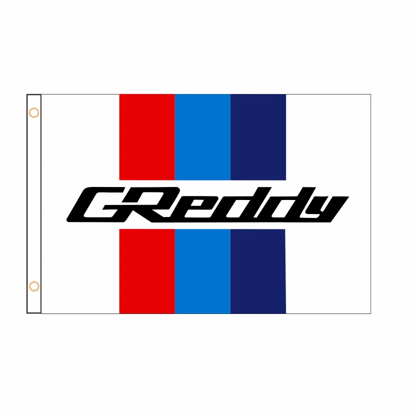 

Custom Banner Greddy Flag Banner 2ft*3ft 3ft*5ft Decoration Home Gift Party Indoor Outdoor QZ-032