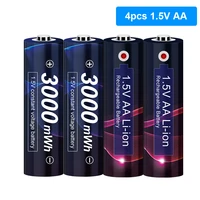 aa 1 5v rechargeable battery 3000mwh battery aa 1 5v li ion battery for clocks mouse computers 1 5v aa rechargeable battery aa