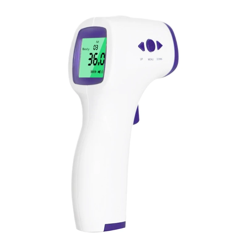 

Three-color Backlight Forehead Thermometer Non-contacting Body Temperature Tool 367D