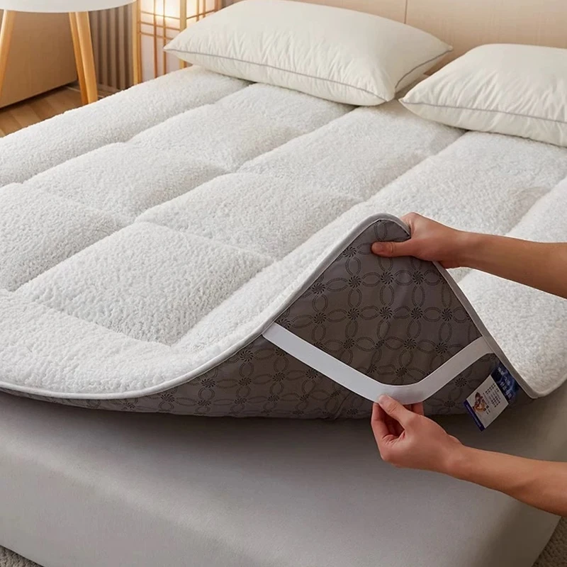 Зимний овечьей кашемировый Стандартный напольный матрас домашний толстый