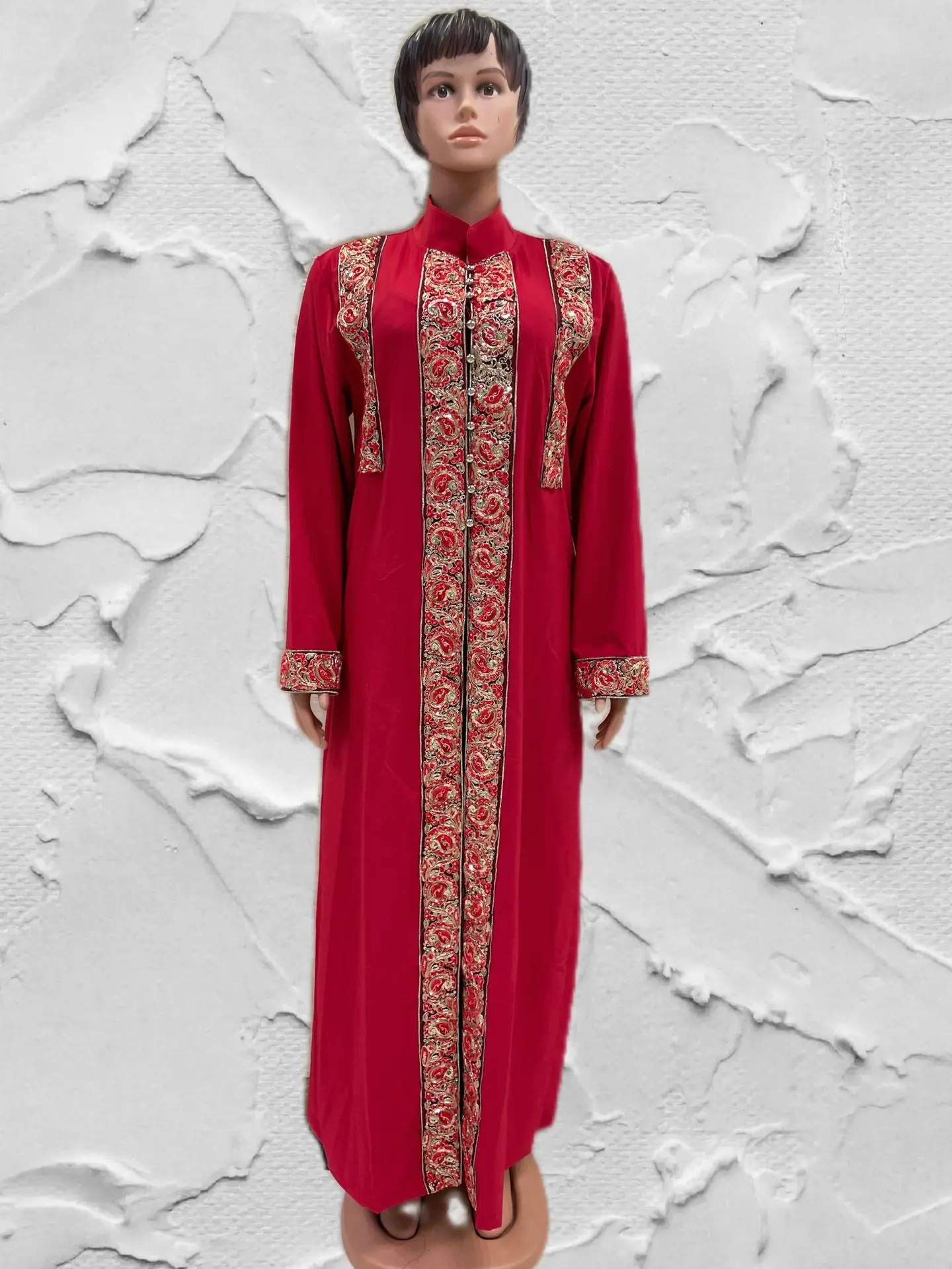 

Африканская одежда, африканские платья для женщин, лето 2022, африканские женские длинные халаты с длинным рукавом, белые, черные, красные