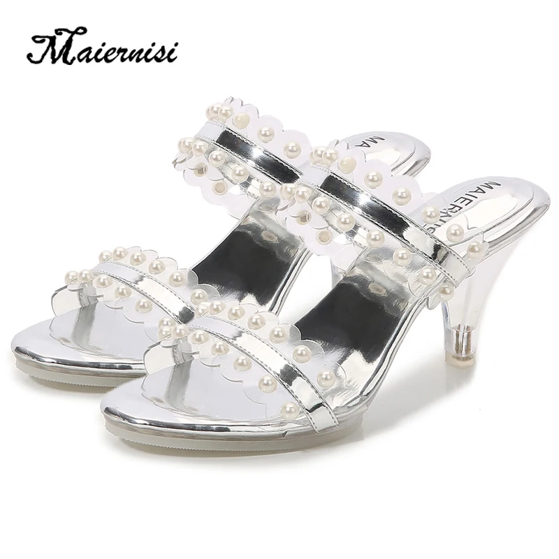 Корейская версия повседневных Модных Покупок сандалии и тапочки на высоком