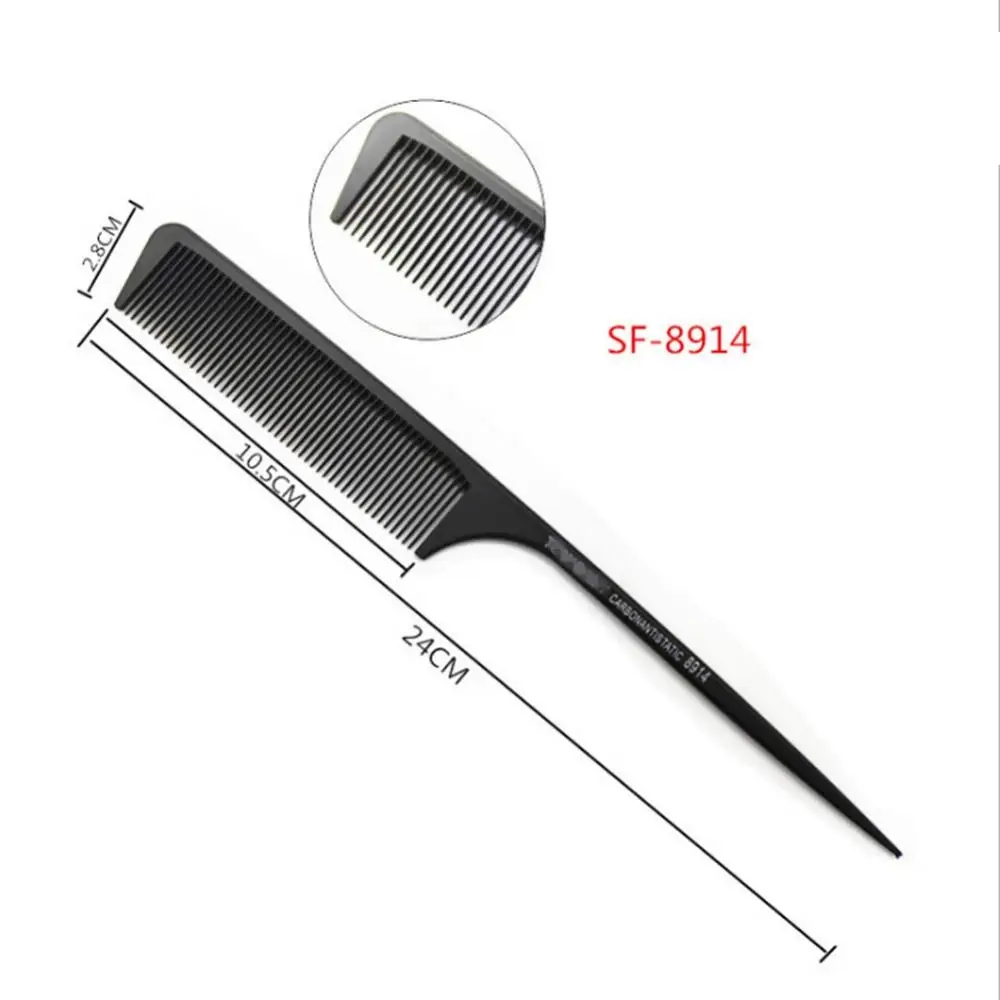 1/2/5 шт. расчески для волос из углеродного волокна |