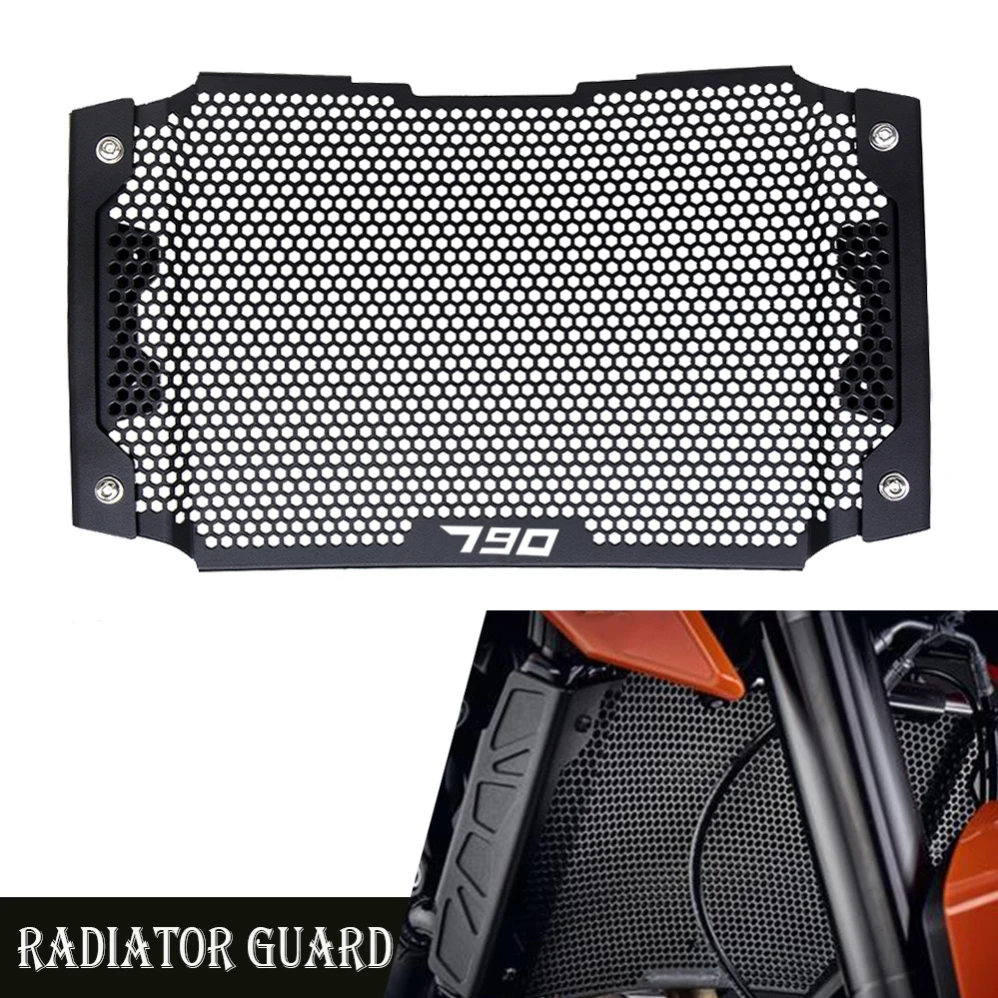 

For DU KE790 DU KE 790 2018 2020 2021 Motorcycle Radiator Guard Grill Cover Oil Cooler Protector Grille Water Tank 790DU KE Part