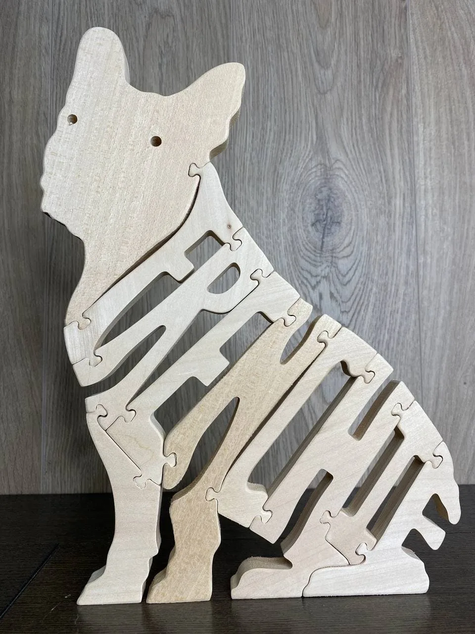 Пазлы для взрослых Собака Французский бульдог объемный - Цена: 1600