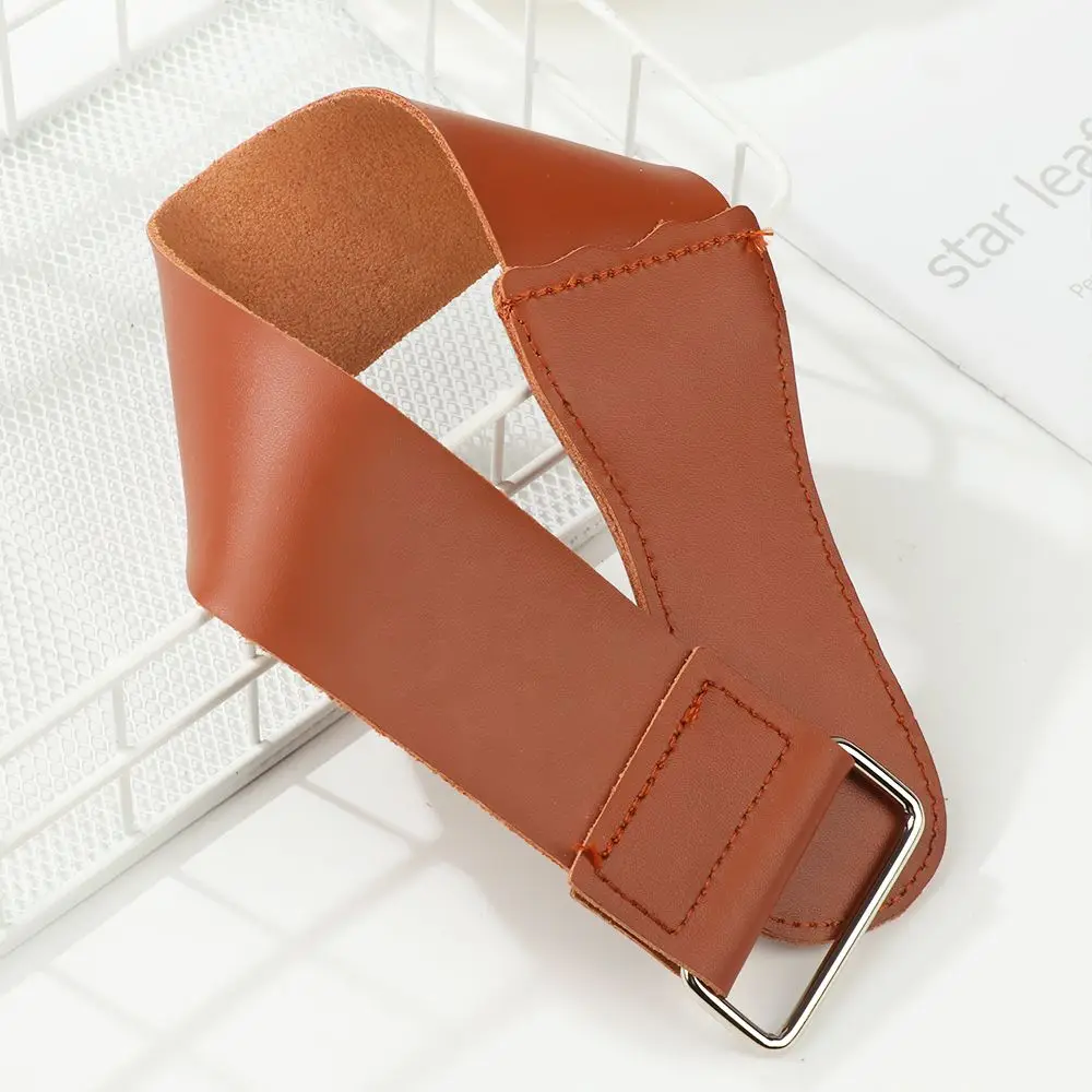 

New Kitchen Home Folding Sharpening Belt Barber Accessory Strop Strap Abrasive