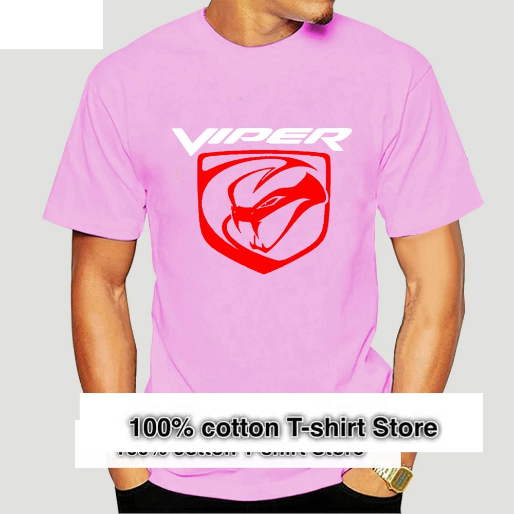 

2021 Fashion American Car Dodg Viper T-Shirt Tees-1326A