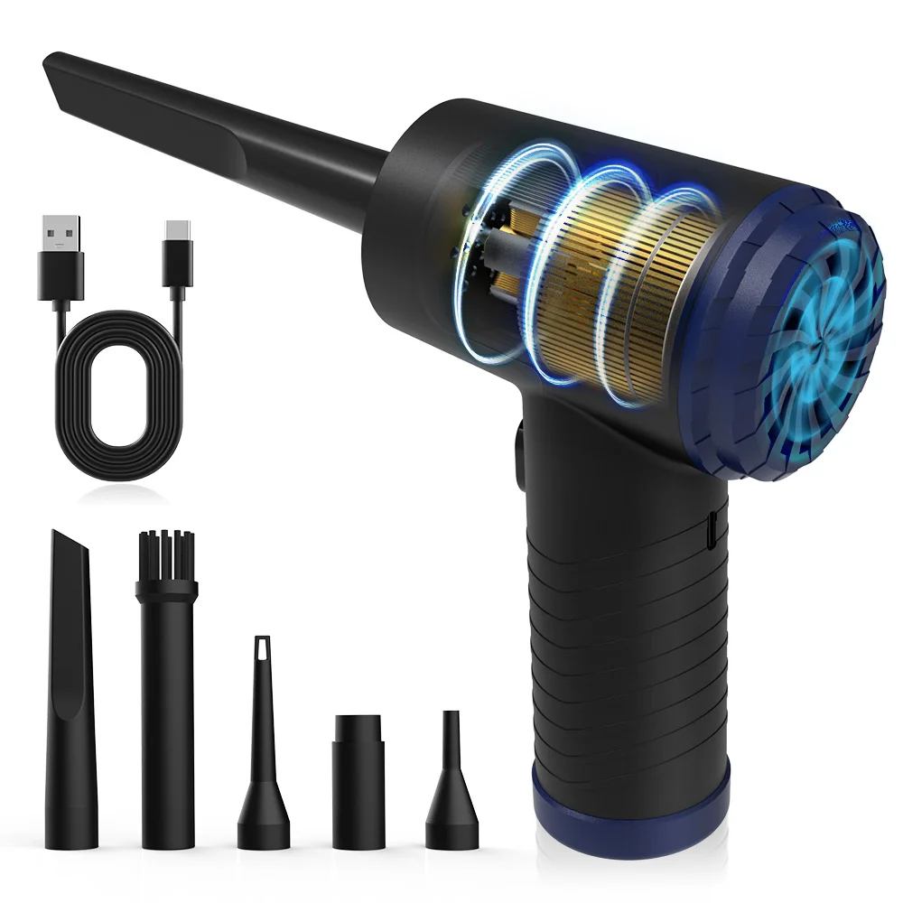 7500 мАч портативный сжатый воздух Пыльник 100000 об/мин USB зарядка Электрический беспроводной сдуватель пыли для клавиатуры очистки компьютера
