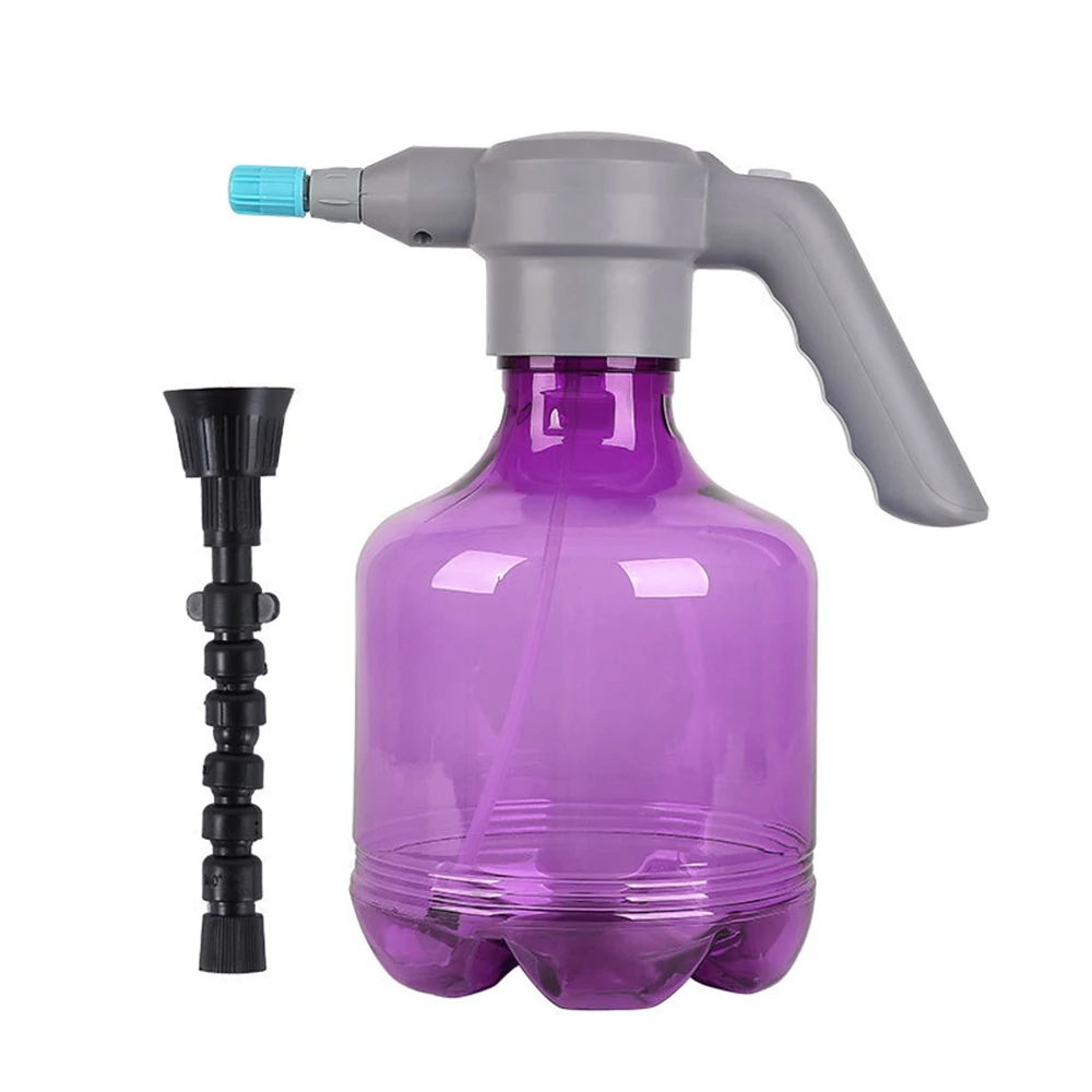 

3L Electric Spray Bottle USB Rechargeable Automatic Watering Can Household Sprayer with Adjustable Nozzle Plant Mister-A