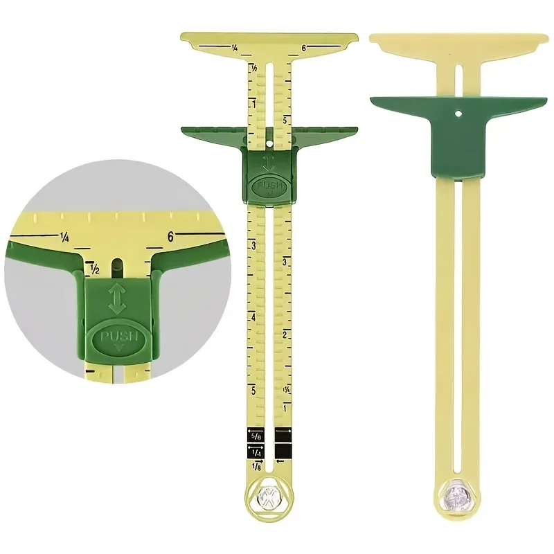 5 в 1 пластмассовое Стёганое пришитое искусственное кольцо для вязания рукоделия