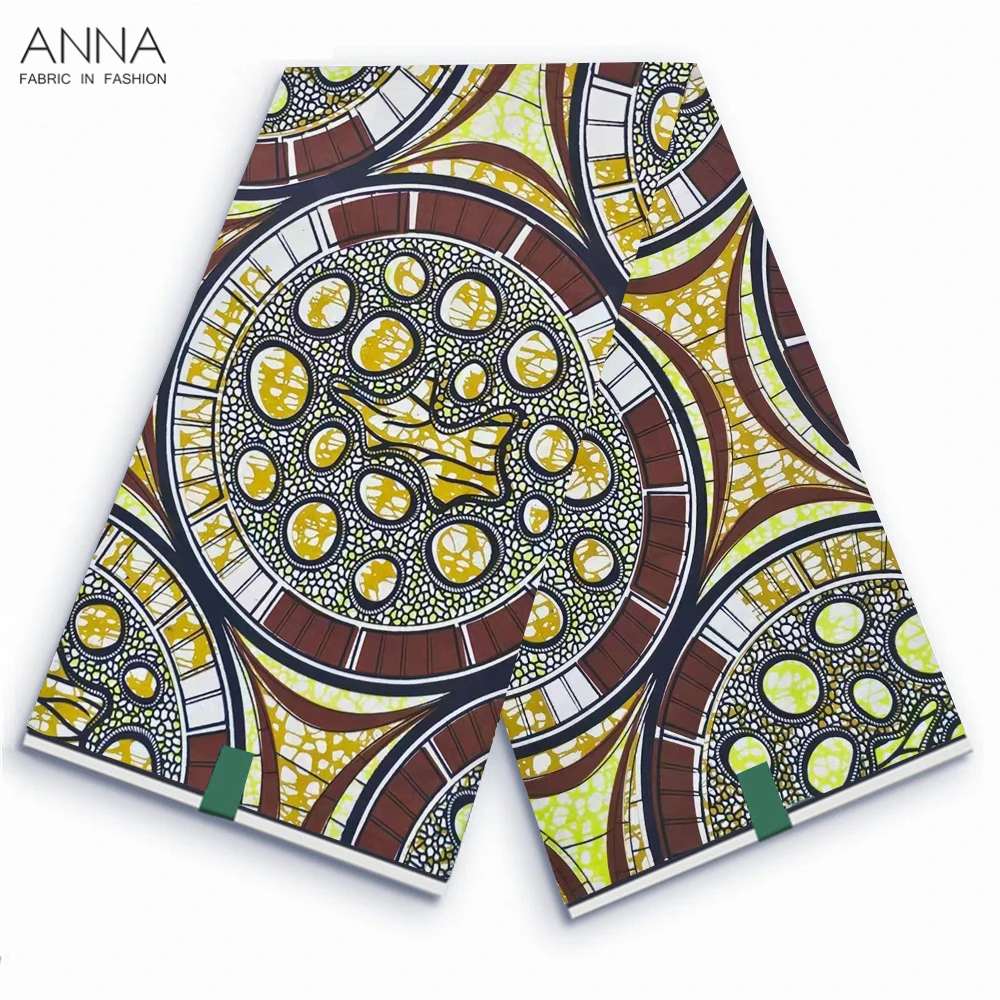 Африканская восковая ткань супер 100% оригинальная анкарская блочный принт батик