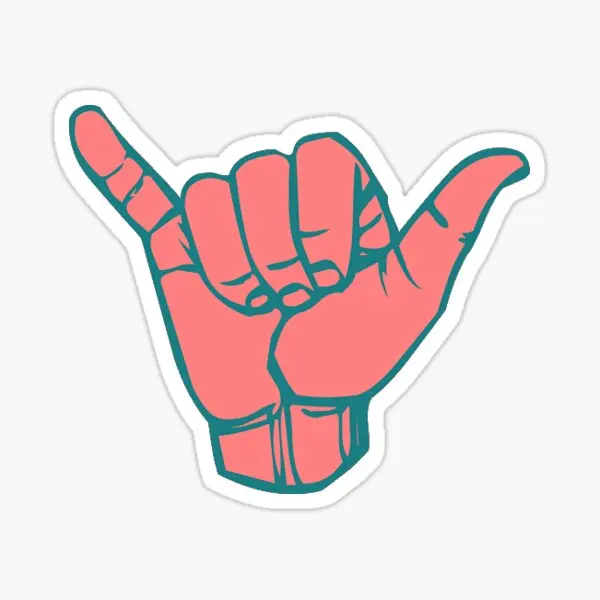 

Наклейки на автомобиль Rock On Hand 5 шт., Мультяшные наклейки для детей, мотоциклов, ноутбуков, автомобилей, чемоданов, окон, аниме, искусство комнаты