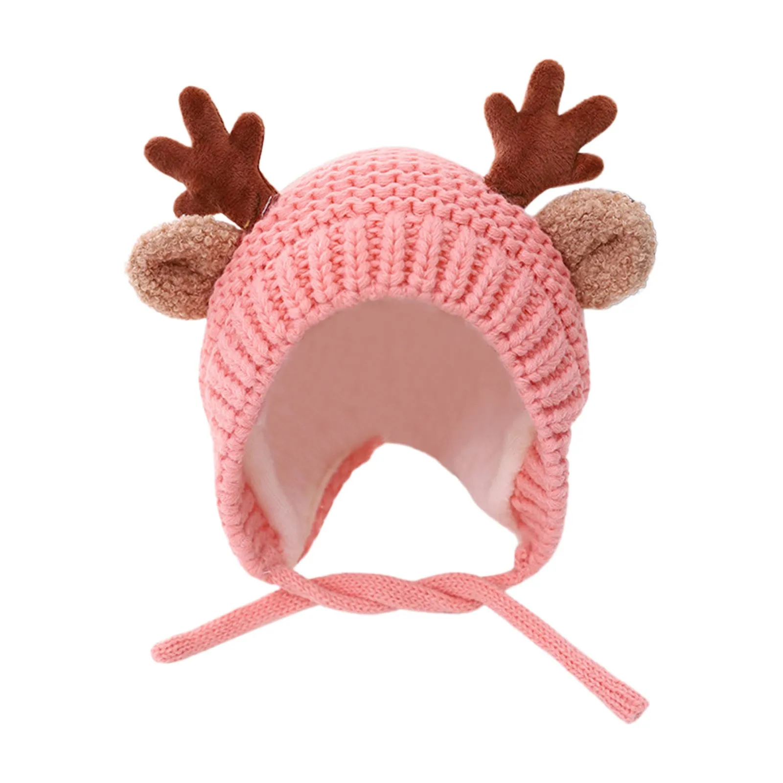 

Woolen Hat Girls Kids Cap Knitted Infant Cute Hat Boys Children Baby Earmuffs Kids Toddler Baseball Hat Home Alone Hat Ski Hat