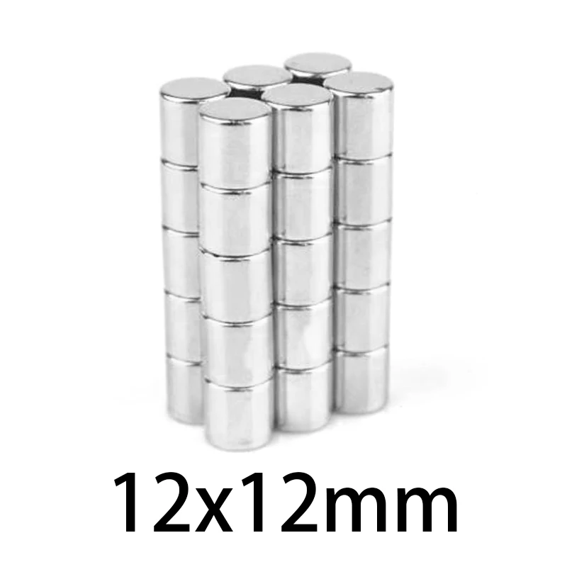 Супер сильные круглые магниты 12x12 мм