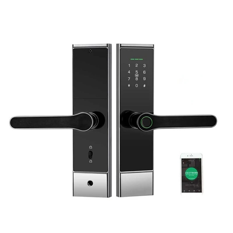 

Smart Wifi Locks Digital Fingerprint Electronic Remote Code Smart Door Lock with Home Automation