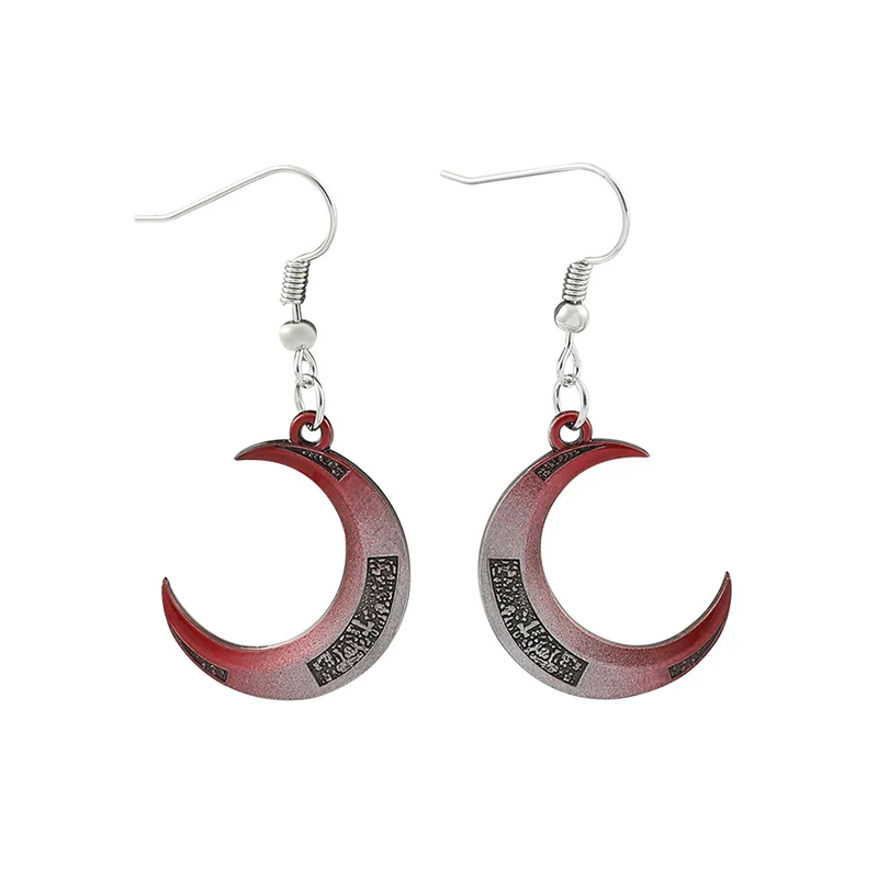 Ожерелье и серьги из сплава для косплея с супергероями фильма Луна Рыцарь Марк -