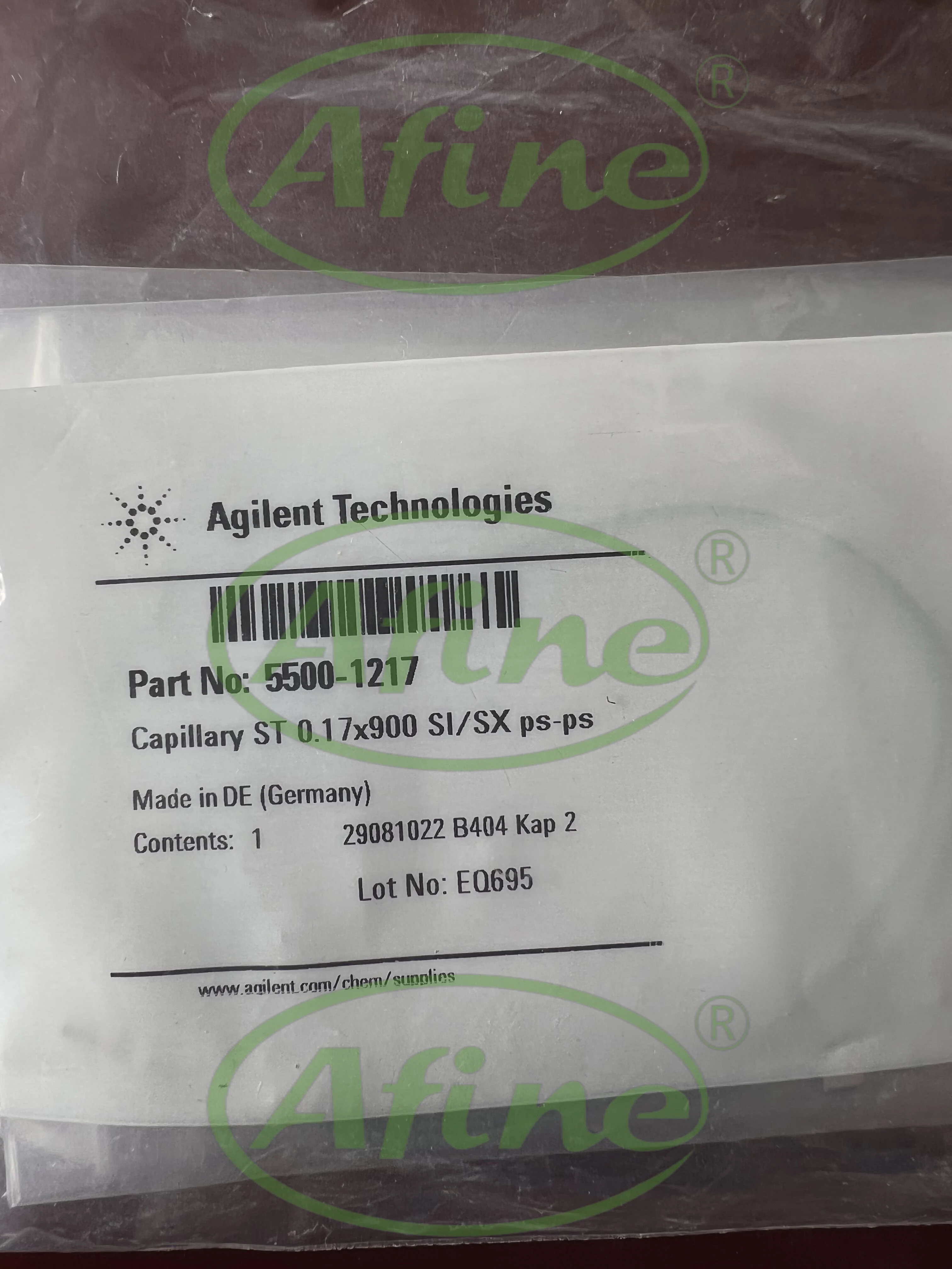 Капиллярная система стандартной системы AFINE Agilent 1200 бар 1290 5500-1217 капиллярная