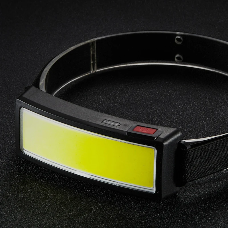 

Модные Cob-фары для улицы, бытовая портативная лампа с встроенной батареей 1200 мАч, USB-перезаряжаемая фара