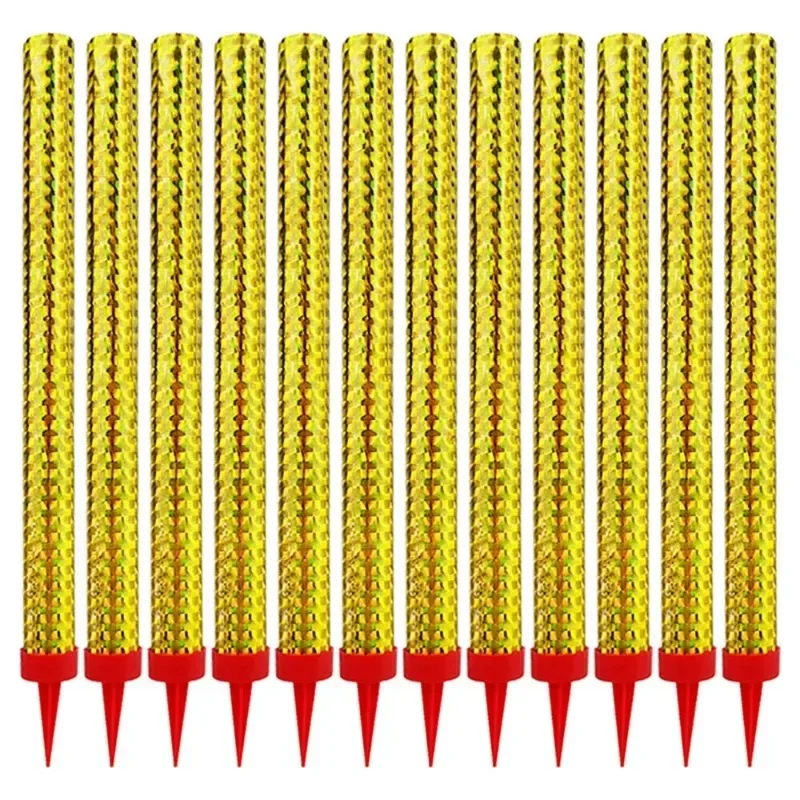 12 золотых свечей на день рождения свечи для торта свадебное украшение