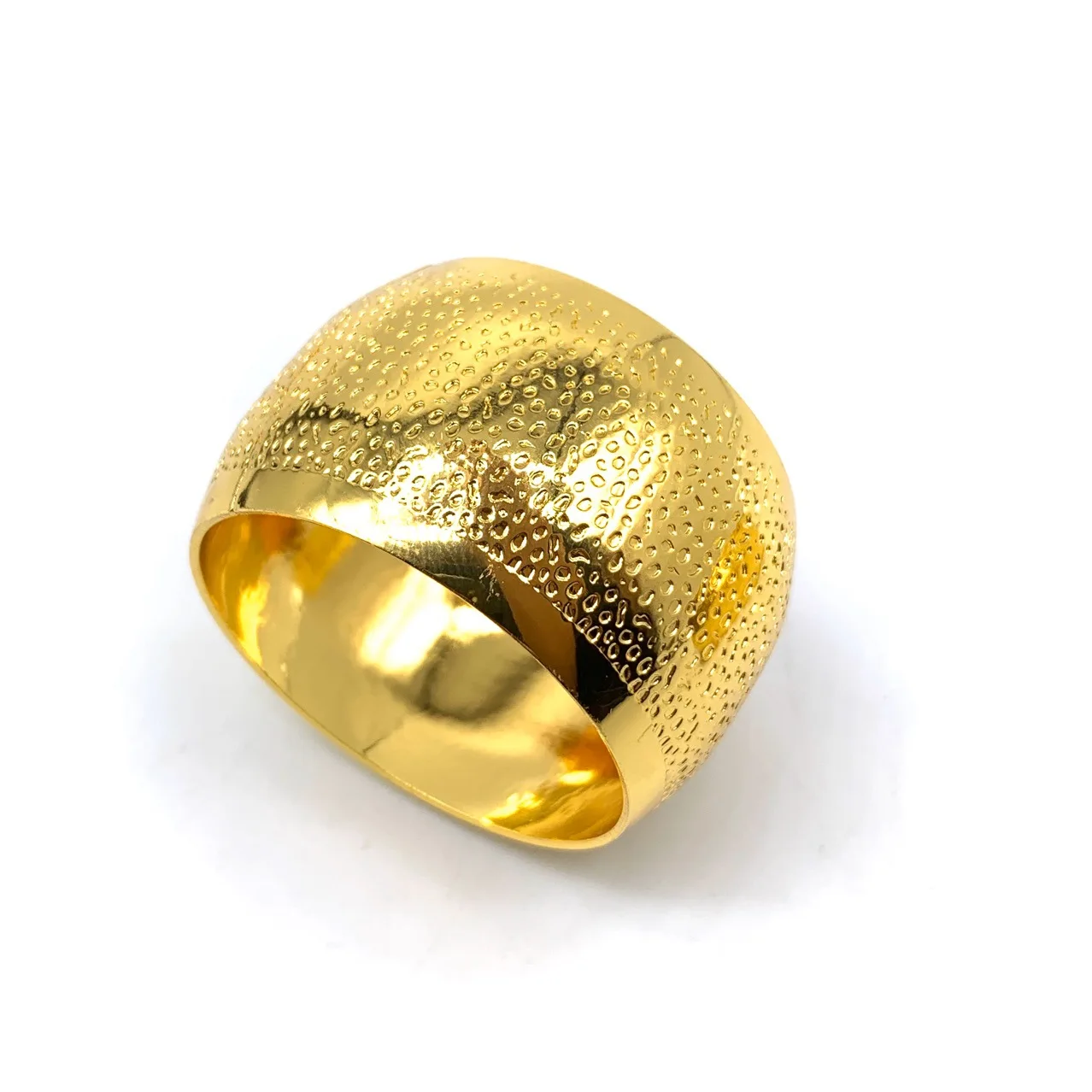 

12PCS/Metal Napkin Ring Gold Round Bead Napkin Ring Desktop Decoration Used for Family Party Hotel Wedding Napkin Holder Jewelry