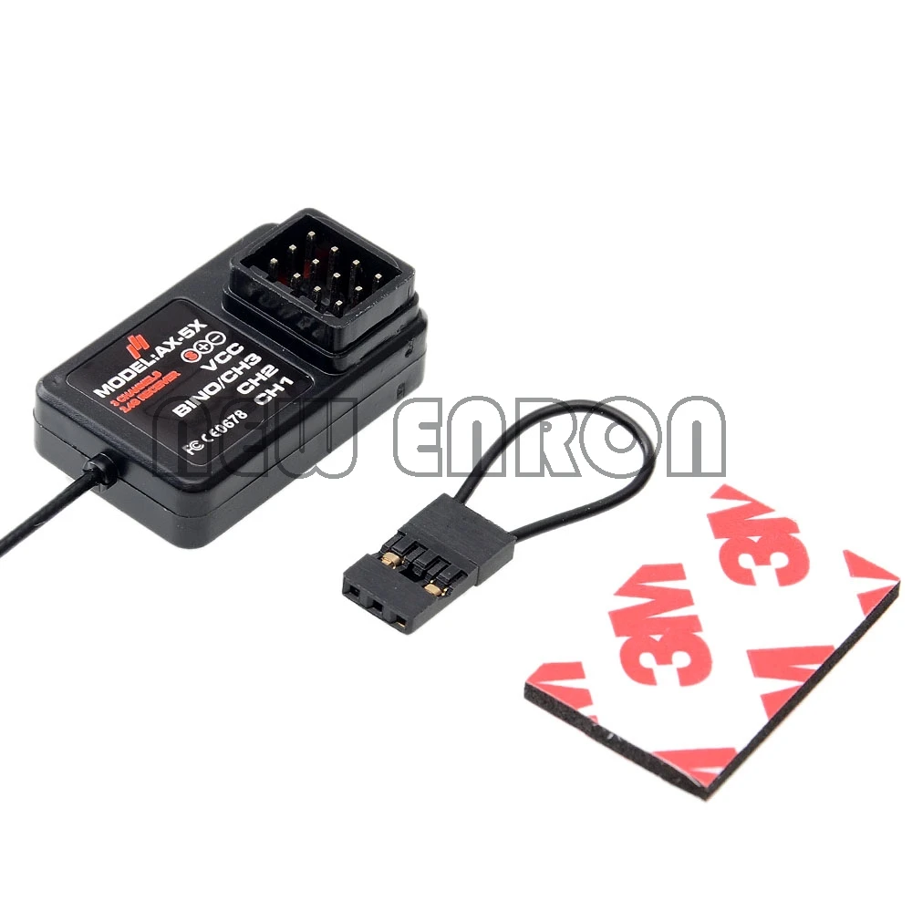 NEW ENRON 3CH 2.4GHz Controller Digital Radio Remote Control Transmitter with Receiver for RC Crawler Car SCX10 AXI03007 TRX4 enlarge