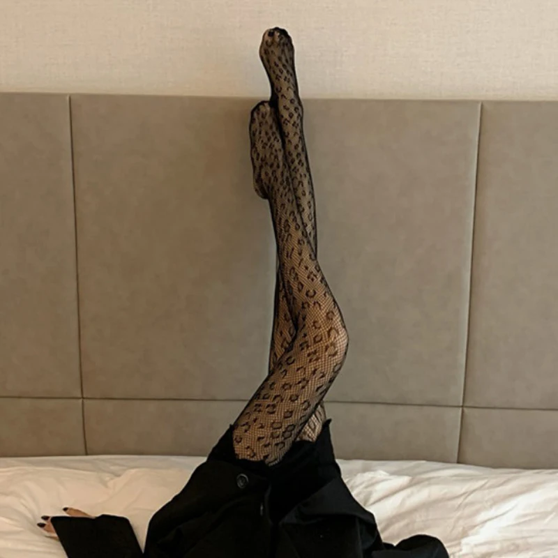 

Black Lolita Fishnets Gothic Long Stockings Women Harajuku Thigh High Fishnet Socks Tights Highs Compression Lace Mesh Stocking