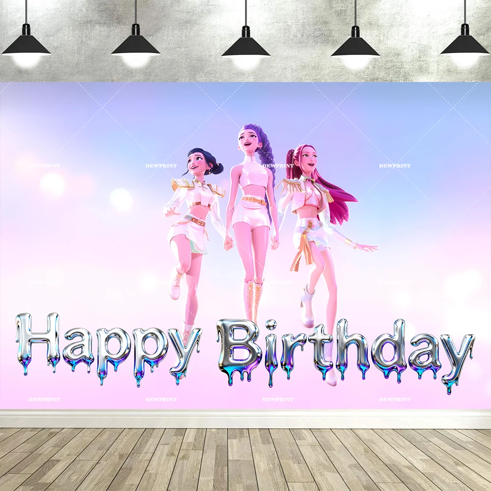 

Фоновое полотно для фото "Kpop демон"