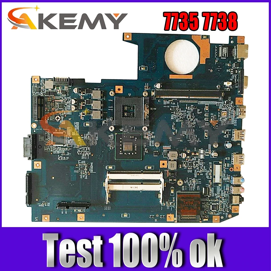 

MBPC601001 MB.PC601.001 48.4CD01.021 Main board For acer aspire 7735 7738 laptop motherboard without graphics slot