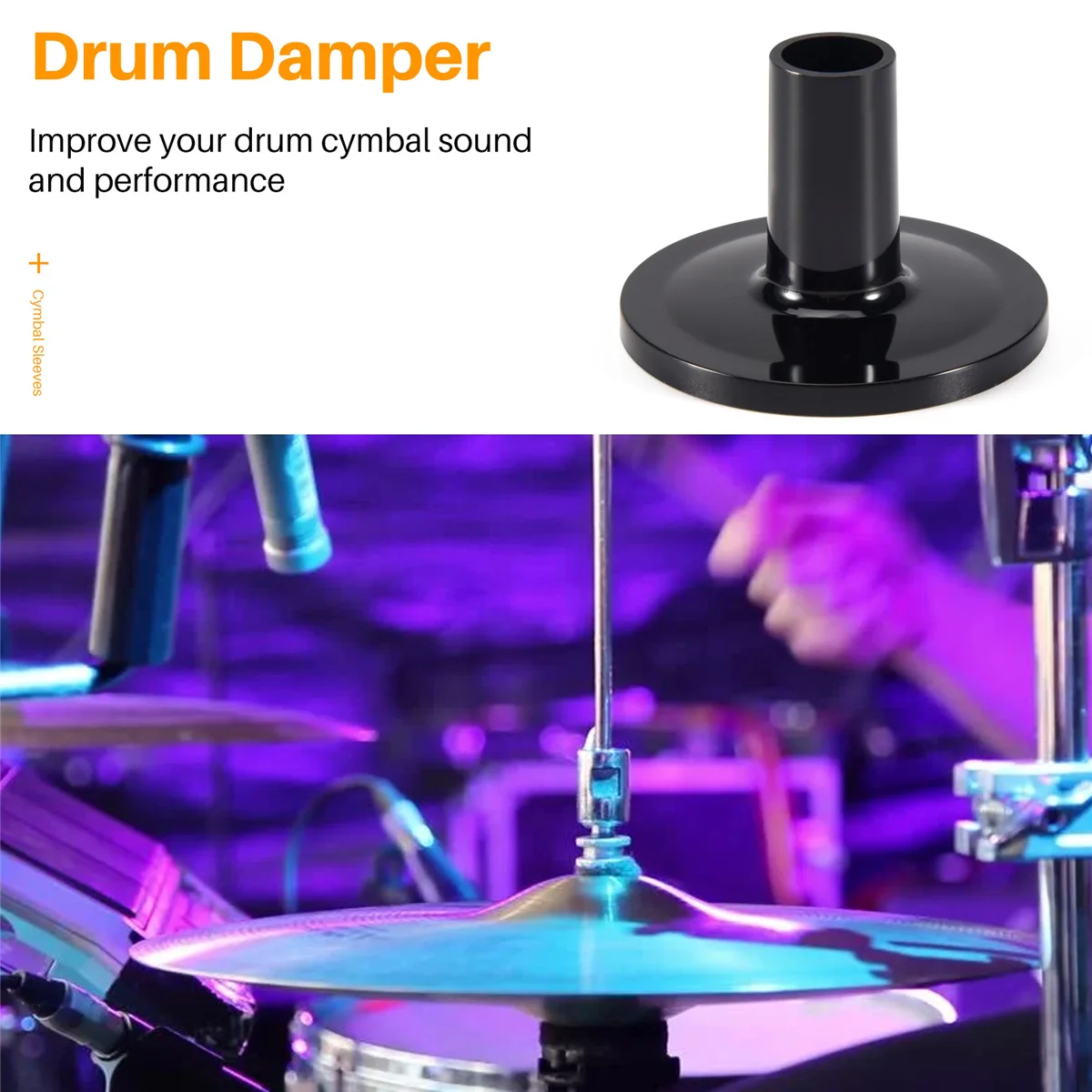 8 шт. рукава для тарелок 38x26 мм черные барабана замена полки барабанной установки