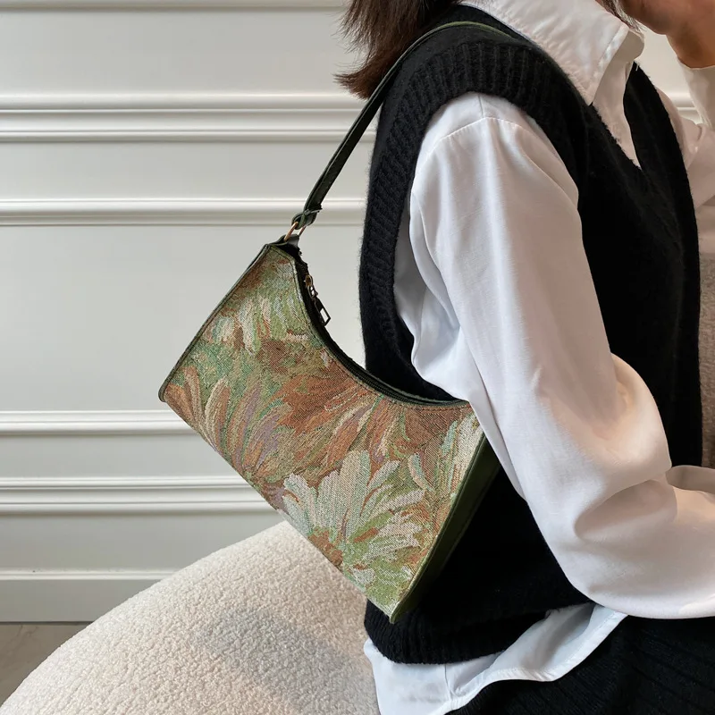 Tote For Women Retro Casual Fashion Luxury Designer Purses Simple Daily Handbags Vintage Female Travel Small Shoulder Bags