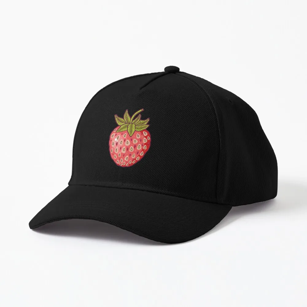

strawberry fields Cap Designed and sold by a Top Seller smalldrawing