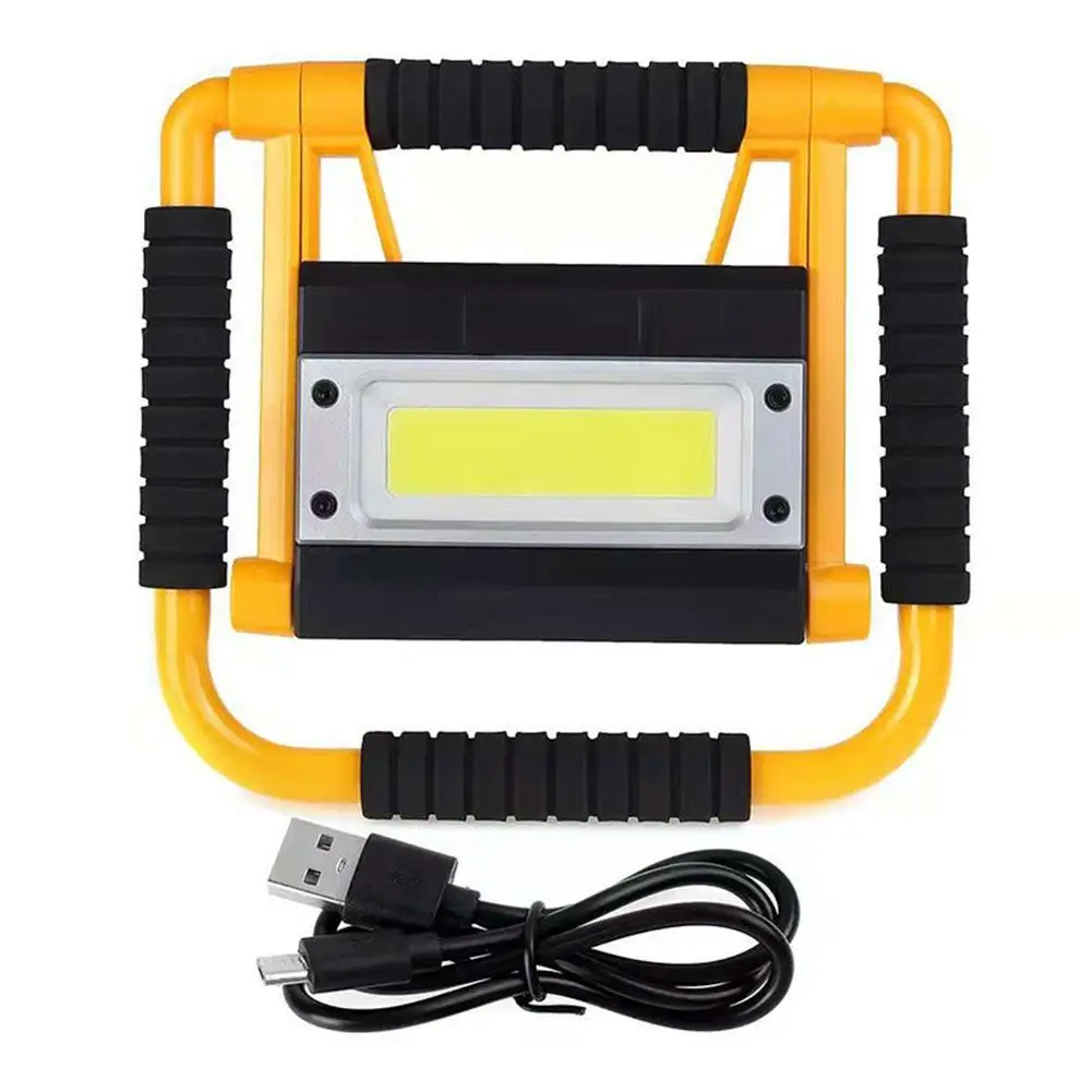 

20W COB LED Searchlight Waterproof 1500LM LED Folding Work Light USB Rechargeable Outdoor Camping Lamp Portable Floodlight