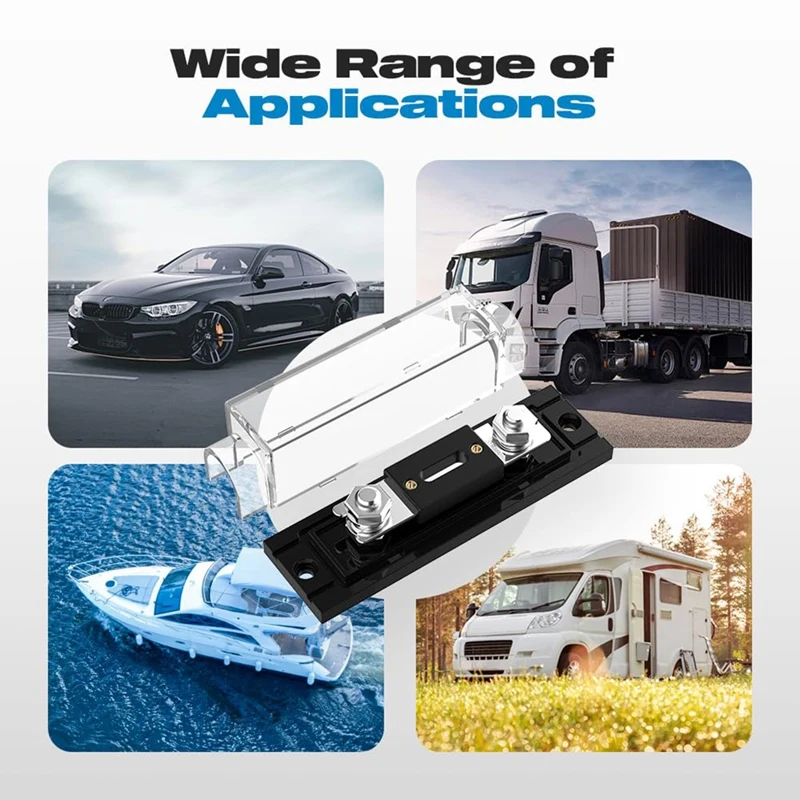 Держатель предохранителя ANL предохранитель 300 А с калиброром 0/2/4 AWG линейный