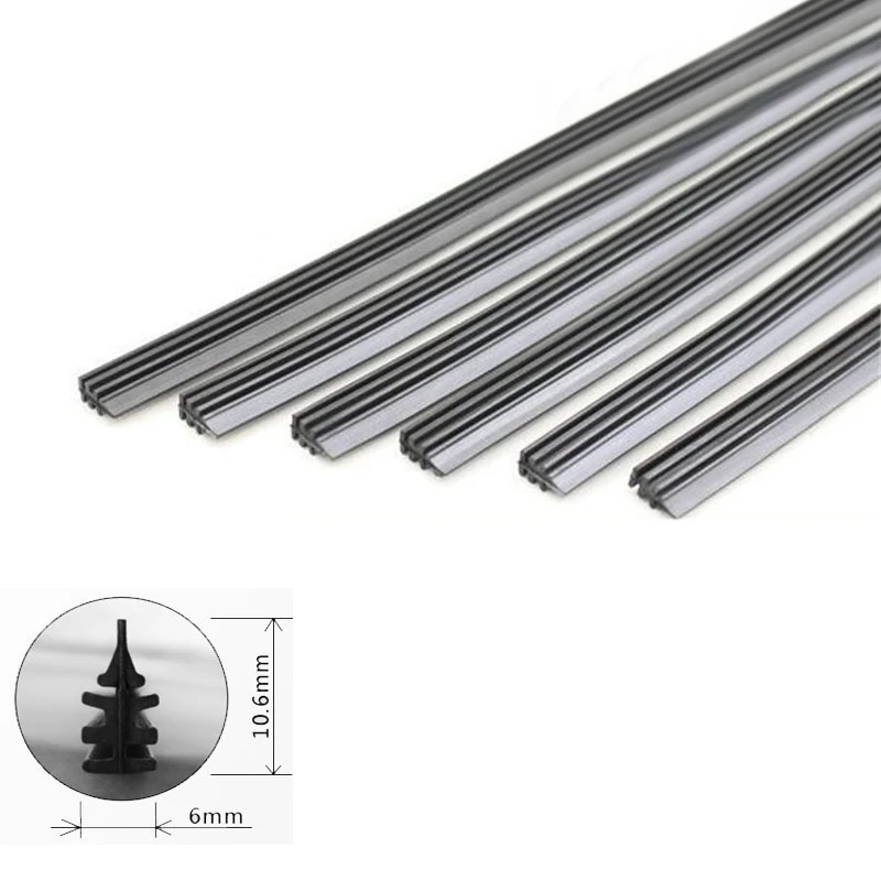 

Щетка стеклоочистителя Автомобильная резиновая без каркаса, 6/26/28/30/32 дюймов, 2 шт.