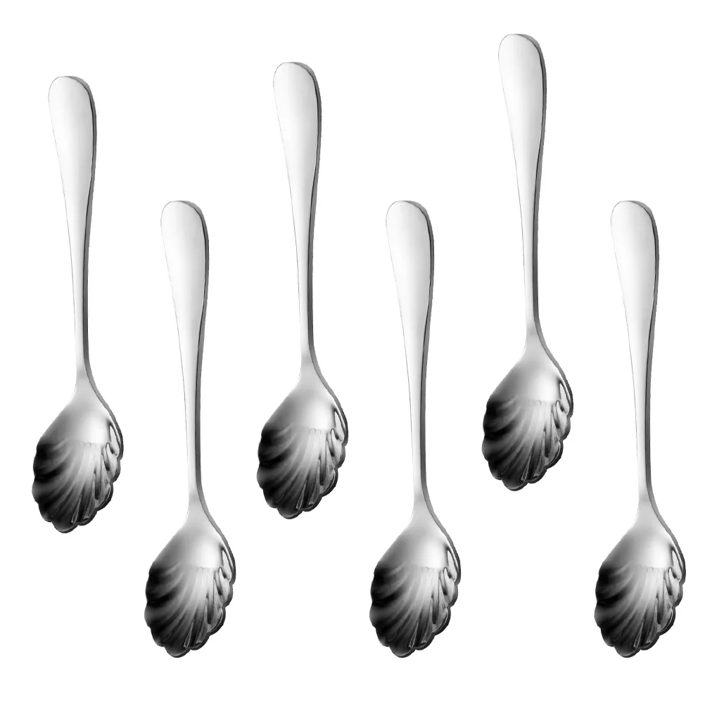 

Party Spoon Birthday Dessert Setsuppliesice Spoons Metal Gadgets Tools Wedding Yogurt Kitchen Tiny Teaspoon Dinnerware
