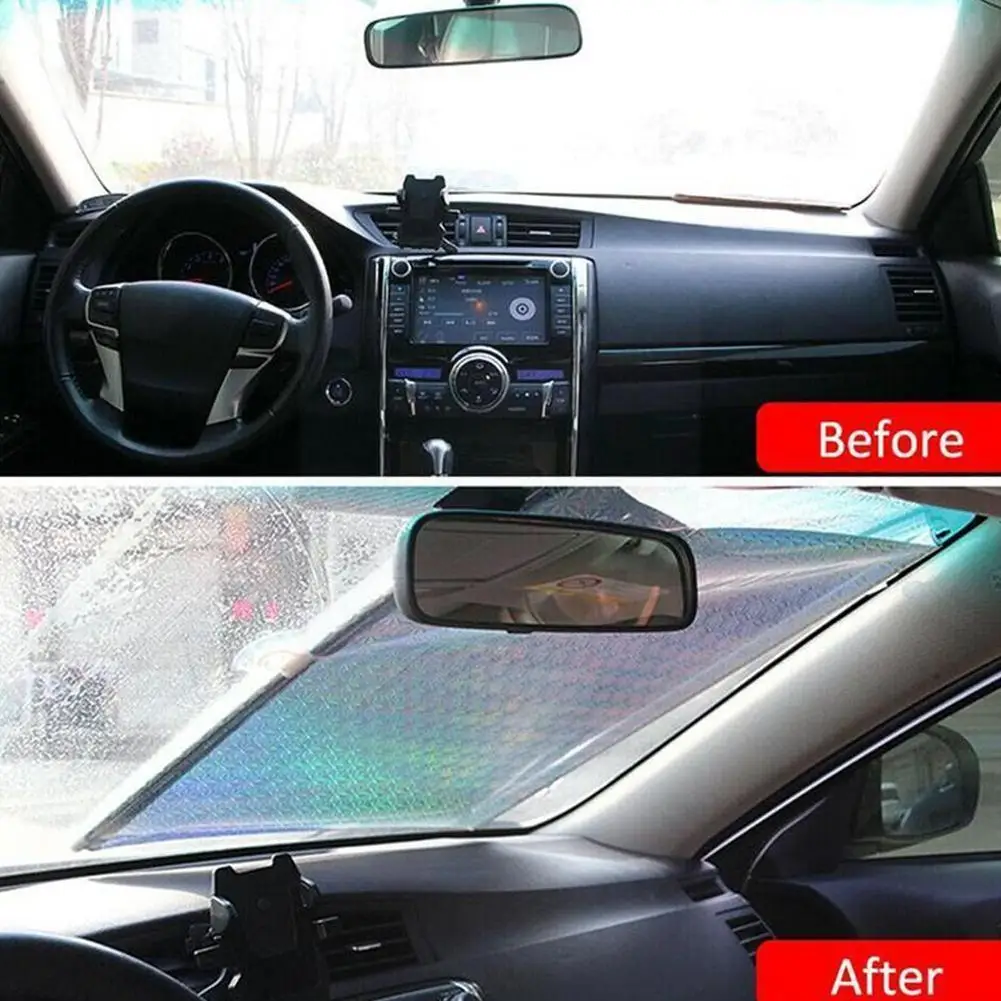 

Универсальный летний солнцезащитный Теплоизоляционный Автомобильный Автоматический выдвижной блок солнцезащитный козырек передний солн...