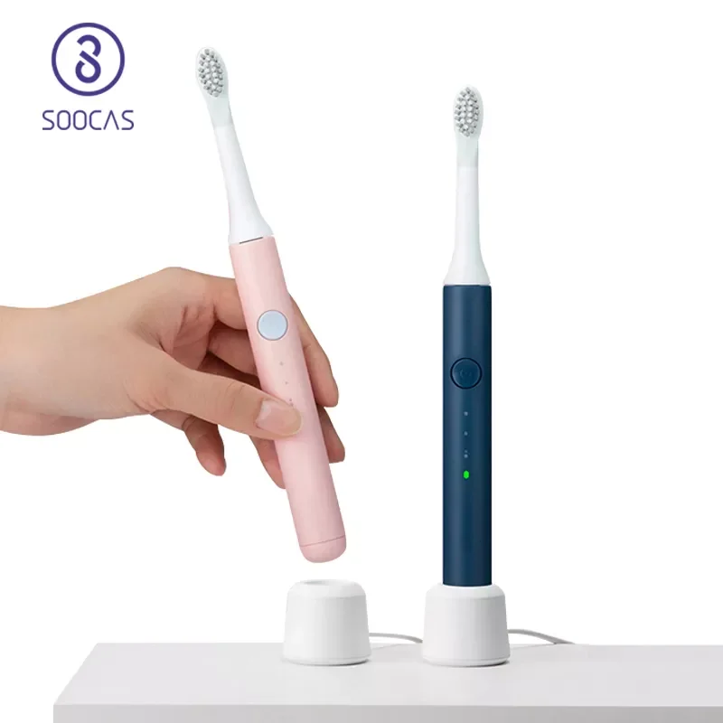 

SOOCAS Pingjing Teeth Whiteing Sonic Toothbrush Ultrasonic Automatic Tooth Brush Rechargeable Waterproof