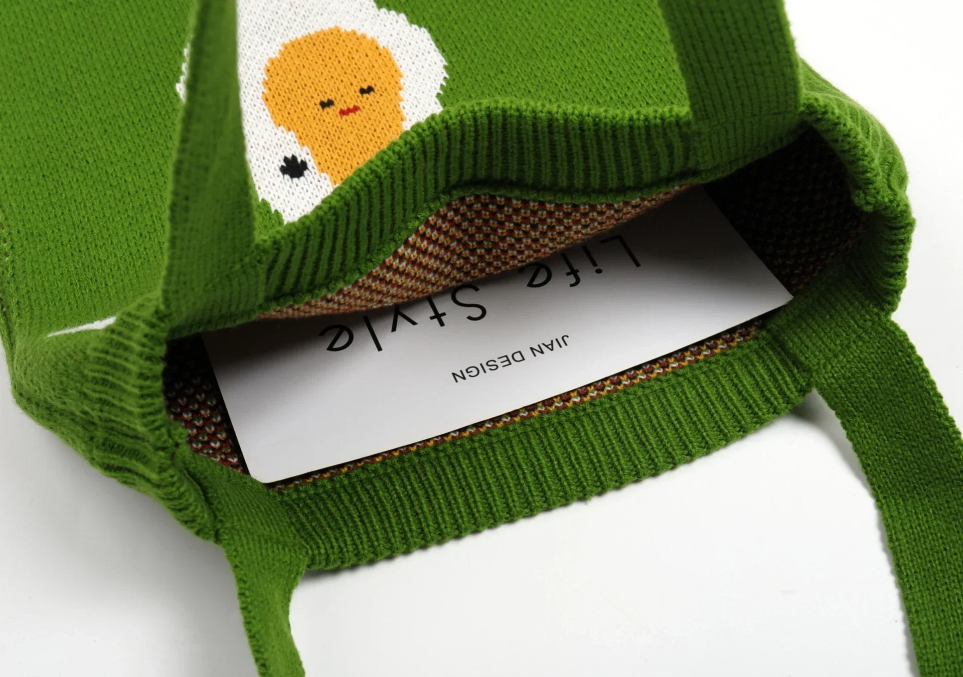 Kawaii стильная вязаная крючком сумка-тоут 2024 модная повседневная уличная одежда