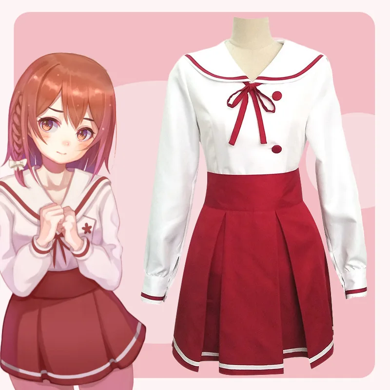

Anime Rent A Girlfriend Cosplay Costumes Mizuhara Chizuru Sakurasawa Sumi Nanami Mami Dress Cute Girls Uniform Halloween Clothes