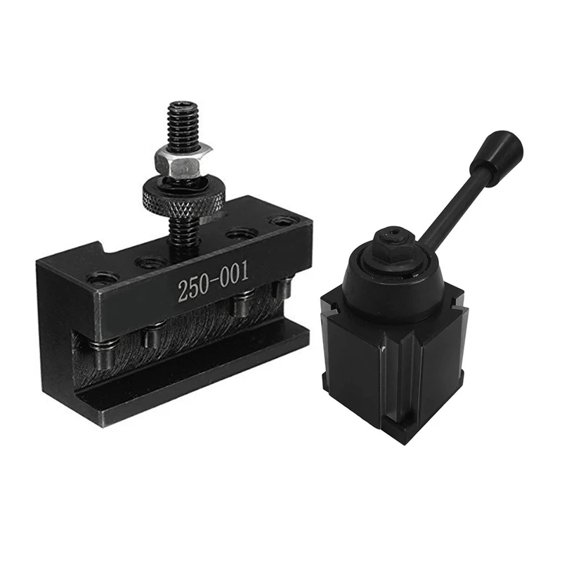 

New 2Pcs 250 - 001 0Xa Quick Change Tool Turning Tool & 1Pcs 250-000 Wedge Quick Change Tool Kit Lathe Tool Knife Holder