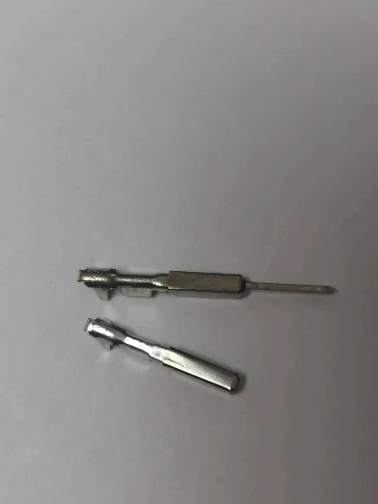 50 pcs piece 0.6 mm male female crimp terminal automotive wire connector metal pins of 963715-1 963716-1 for ECU harness plug