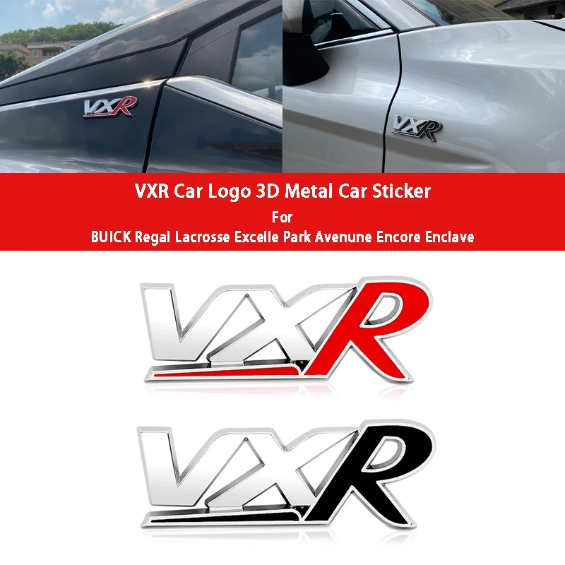

VXR Badge Car Sticker Emblem Decal Front Hood Grille For Toyota BUICK Land Cruiser Corolla Avenune Encore Enclave Highlander
