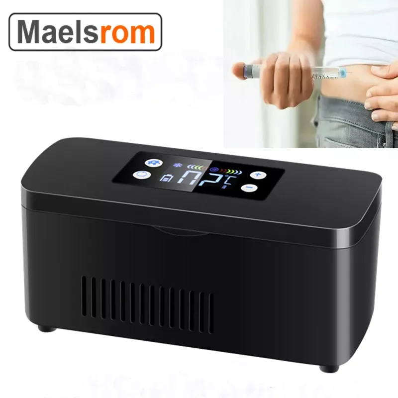 

Rechargeable Drugs Refrigerators Mini Travel Insulin Cooler Box Portable Refrigerator Case For Medicine Insulin With Bag