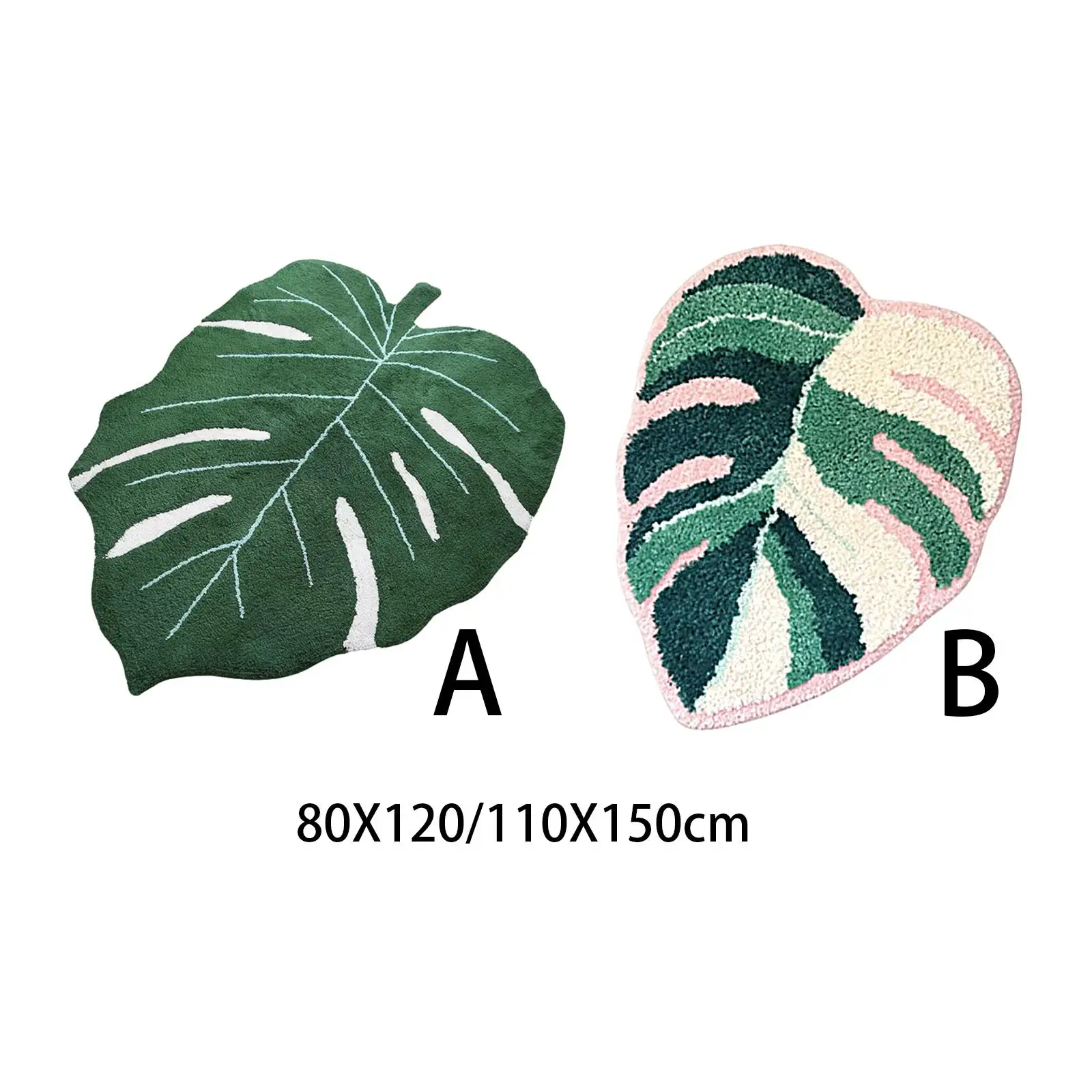 

Tropical Plants Floor Mat Non Slip Water Absorbent Front Doorr