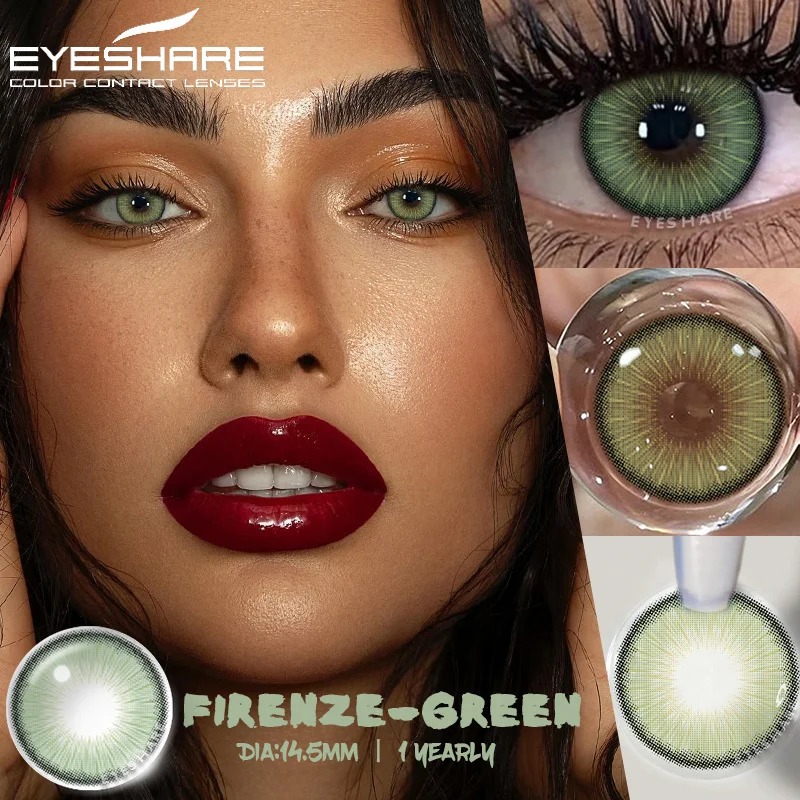 Новинка фотоаксессуары для глаз 1 пара модные синие линзы зеленые серые контакты