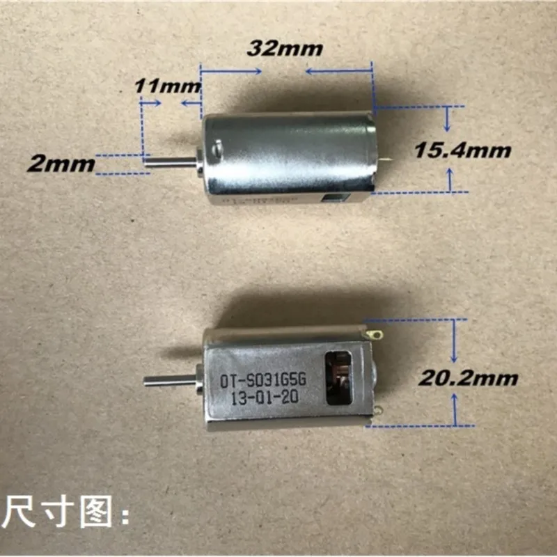 2 шт. 180 запасная часть 3 7/4 8/6 В/7 В 18000-38000 об/мин высокоскоростной мини-двигатель