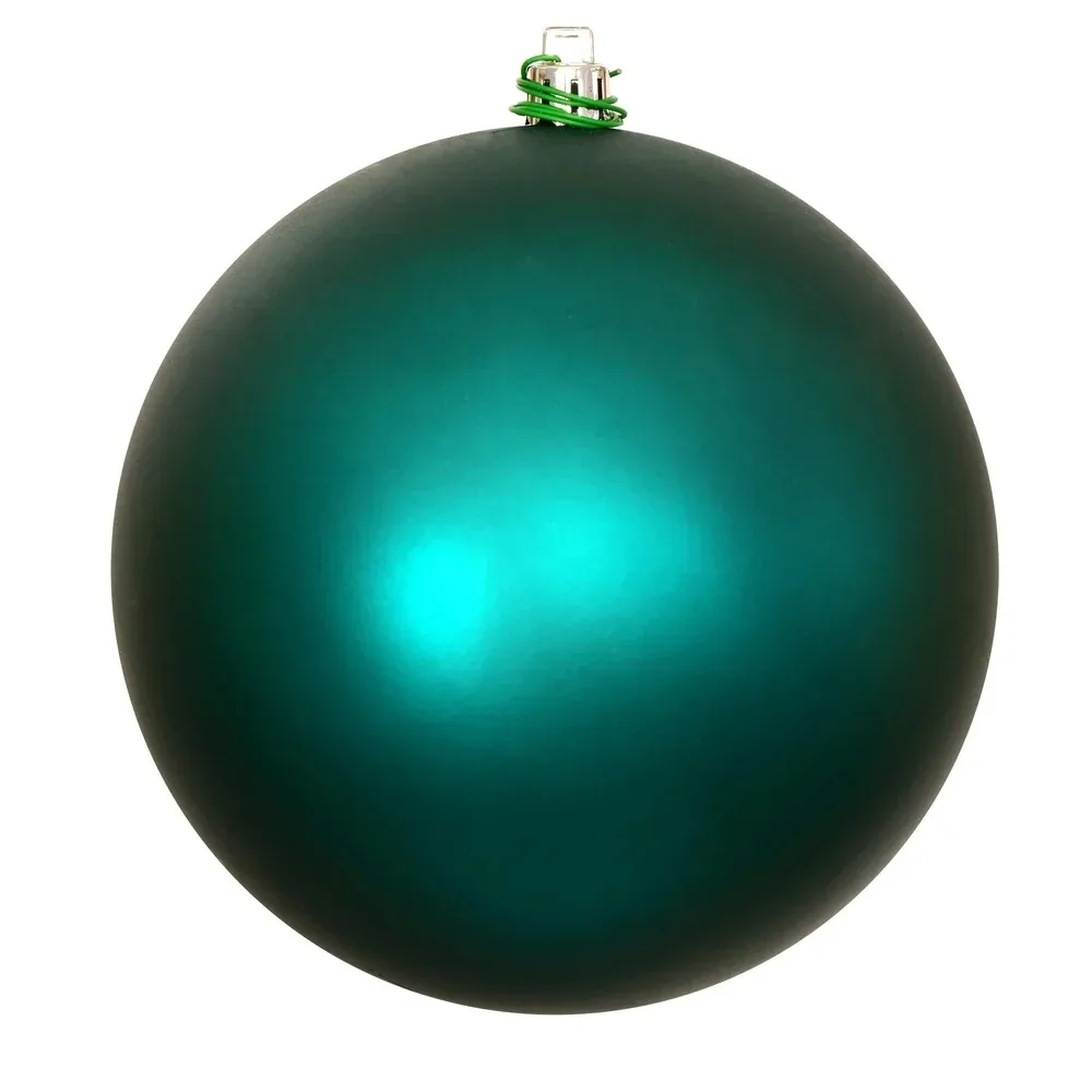 

Christmas Ball Festive Party Supplies Home Garden 12" Dark Teal Matte Ball Ornament